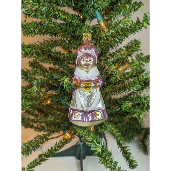 Grandma Retired Old World Christmas Inge Glas Ornament - Picture 2 of 4